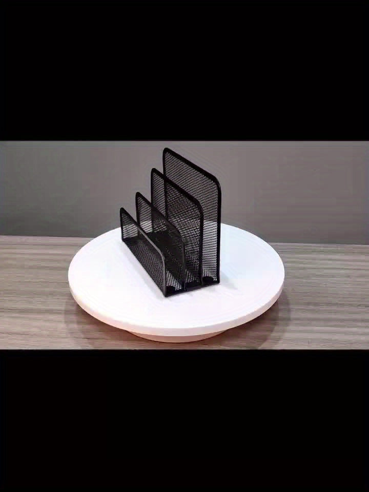 Metal Mesh Desk Mail Organizer | Small | Metal Mesh | Document\u002FFiling\u002FFolders\u002FPaper Organizer | Desktop