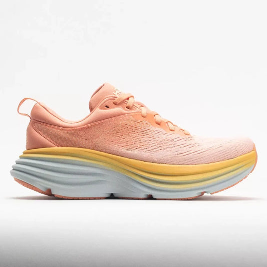 Hoka Bondi 8 Women's Shell Coral/Peach Parfait